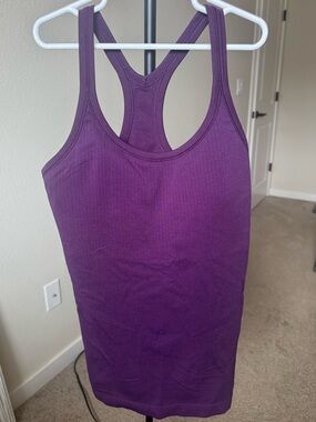 Lululemon Purple Racerback Tank